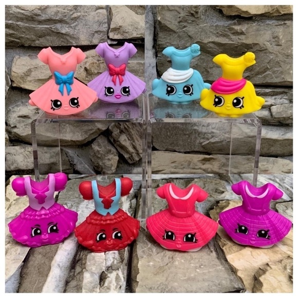 Complete 56 Full SET Shopkins McDonalds Happy Place Series 1 Doll Figures Bundle - Picture 4 of 9